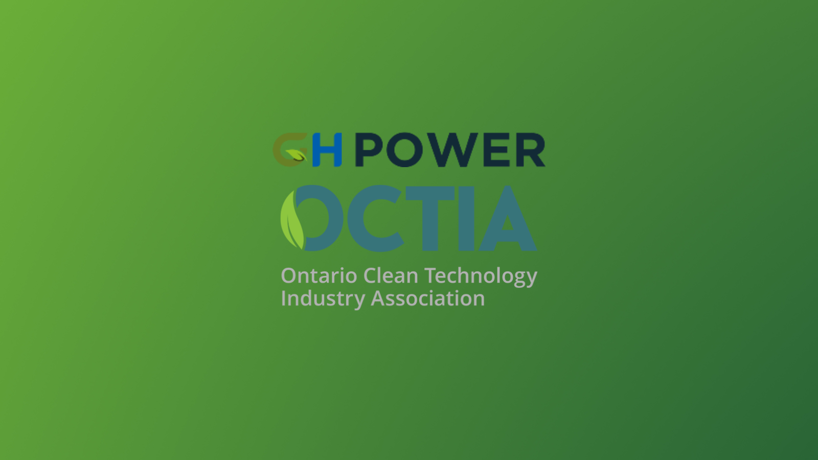 GH Power has secured a $25,000 grant for R&D support from the Ontario Clean Technology Industry Association